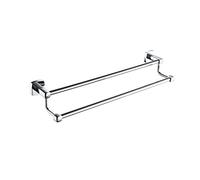 XCHSXYL Large 80-100cm Double Towel Bar Wall-Mounted Stainless Steel Towel Holder for Bathroom & Kitchen Chrome Finish 3.3 Feet - & Stylish Solution
