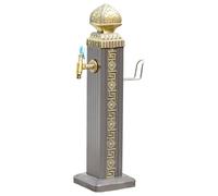 XCHSXYL Outdoor Decorative Freestanding Garden Water Column with Faucet Elegant Yard Fountain and Hydrant for Backyard Irrigation and Washing