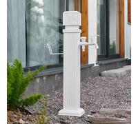 XCHSXYL Vertical Garden Water Faucet Column, Freestanding Outdoor Water Fountain Post Yard Tap Dispenser, Complete Accessories, Various Faucet Styles(74CM)