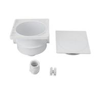 XCHYEAM Boîte de Distribution d’éclairage sous-Marin G3/4 Pouce DN20, boîte de jonction étanche pour éclairage de Piscine, boîtier de jonction en PVC étanche avec Joint d’étanchéité,