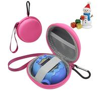 xcivi Étui de transport rigide pour machine de jeu Tamagotchi Paradise Virtual Interactive, housse de protection portable en EVA rigide avec lanière et mousqueton pour enfants, étui uniquement (rose)