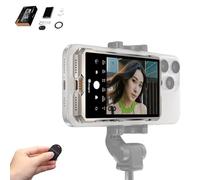 XCJSYP Fotorgear MS01 Vlog Support magnétique pour téléphone portable avec caméra arrière pour selfie, Vlog Live Stream TikTok, compatible avec iPhone/Android