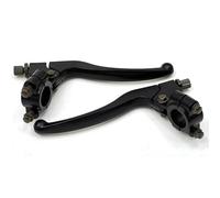 XcJyoPBec 22 mm 7/8 "Universal Motorcycle Leftorar Levers Frein Embrayage Free Cropricy Compatible avec Dirt Bike ATV Drum Frein Girsles Accessoires(une paire)