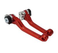 XcJyoPBec Le leviers de frein à pivot réglable POIRE COMPATIBLE AVEC LUMIÈRE S X160 X260 MOTOROCYABLE ORT-ROIS(Rouge)