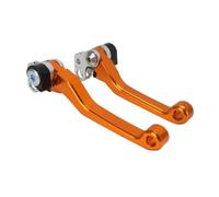 XcJyoPBec Le leviers de frein à pivot réglable POIRE COMPATIBLE AVEC LUMIÈRE S X160 X260 MOTOROCYABLE ORT-ROIS(Orange)