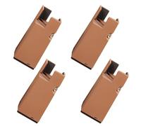 XCKJYDCDB Rehausseurs de Meubles réglables 7,5 cm avec Pinces à vis, rehausseurs de Pieds de lit 3 Pouces, adaptés aux Pieds de Chaise de 0,8 à 1,6 Pouce (10cm/4in,Brown)