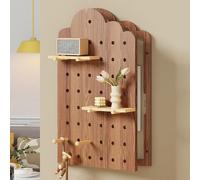 XCLOOZGL Générique Cache Compteur Electrique en Bois Coffret D'Habillage Tableau Électrique Couvercle De Panneau Électrique Décoration Murale Intérieure pour Maison Ou Bureau,Walnut b,50x80cm