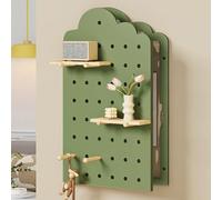 XCLOOZGL Générique Cache Compteur Electrique en Bois Coffret D'Habillage Tableau Électrique Couvercle De Panneau Électrique Décoration Murale Intérieure pour Maison Ou Bureau,Green b,40x75cm