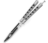 XCMC Balisong Décapsuleur papillon d'entraînement papillon - Non réel - Pas tranchant - Lame non aiguisée