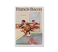 XCPORA Francis Bacon Affiches et Gravures Figures Portrait Exposition Mur Art Francis Bacon Toile Peinture Abstrait Image pour Décoration Intérieure 50x70cm Pas De Cadre