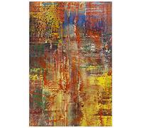XCPORA Gerhard Richter Affiches Art Mural Abstrait Gerhard Richter Prints Gerhard Richter Peinture sur Toile pour Home Wall Decor Image 50x70cmx1 Pas de Cadre