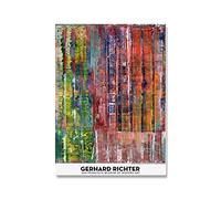 XCPORA Gerhard Richter Posters Exposition Peinture Gerhard Richter Toile Art Mur Gerhard Richter Impressions pour Home Wall Decor Image 50x70cm Pas de Cadre