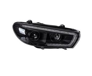 XCQWNVJY Compatible Pour les phares VW/Scirocco 2009-2017 Compatible Pour Scirocco 1.4T 2.0T Clignotant dynamique Phare DRL Lentille Bi-Xénon Double Faisceau KIT(1.4T)