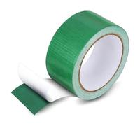 XCRPRT PE Ruban Adhésif Toilé de Bâche - Réparation pour Tissus, Scotch Anti Fuite, Etanche pour Camion, Auvent, Tente (Vert)