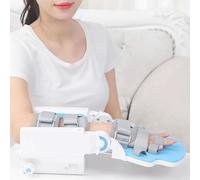 XCSCUK Appareil de rééducation du Poignet, orthèse d'entraînement de rééducation de la Main, Exercice à Angle Complet, avec télécommande, pour la Flexion du Poignet