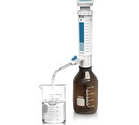 XCSCUK Distributeur de Bouteille de Laboratoire, Distributeur de Liquide de Laboratoire, avec Fenêtre d'Affichage des Chiffres/Valve de Retour, pour Laboratoire, Usine, École (0.4)