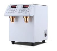 XCSCUK Distributeur de sirop de Fructose 700 W, Machine distributrice de Fructose électrique à Double Cylindre en Acier Inoxydable de 10 L, pour Un Dosage précis.