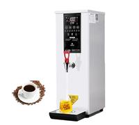 XCSCUK Distributeur d'eau Chaude Commercial, chaudière électrique à Chauffage par étape de 25L, pour cantines de Personnel, Bureaux (White)