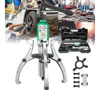 XCSCUK Extracteur de vitesse hydraulique industriel, kit d'extracteur hydraulique robuste, séparateur de roulement de roue, pour réparation mécanique (20T)