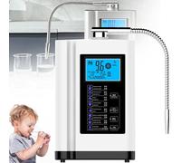 XCSCUK Ioniseur d'eau alcaline, Machine à Eau alcaline AG7.0, Produit de l'eau alcaline PH 3.5-10.5, purificateur de Machine de générateur d'hydrogène (White)