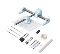 XCSCUK Kit de dessin numérique, machine à dessin numérique, avec contrôle par application Bluetooth, outil d'art créatif, pour peinture à faire soi-même (bleu)