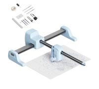 XCSCUK Machine à dessin et à croquis numérique, avec contrôle par application Bluetooth, réglage intelligent des couleurs, outil d'art créatif (bleu)