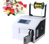 XCSCUK Machine Automatique à Lien torsadé, Machine de desserrage et d'emballage à Fil doré, Machine de Fixation de Faisceaux de Fils, pour supermarchés, Pain et Jouets