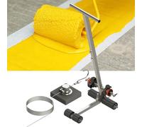 XCSCUK Machine de marquage de Lignes de Bandes, Distributeur de Bandes de Voie, Outil de marquage au Sol à poussée Manuelle, adapté aux entrepôts et aux parkings