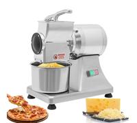 XCSCUK Râpe à fromage électrique, 550 W en acier inoxydable, 40 kg/heure, pour fromage, noix, légumes, miettes de pain
