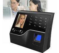 XCSCUK Reconnaissance de Mot de Passe par Empreinte Digitale faciale Horloge de présence, horloges d'entreprise, enregistreur d'horloge, pour l'enregistrement des employés