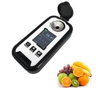 XCSCUK Réfractomètre numérique Brix, avec ATC 0-60% Testeur Brix, Mesure de la teneur en Sucre, pour Fruits, jus, Boissons, Boissons.