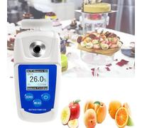 XCSCUK Réfractomètre numérique Brix, Mètre Brix, Mètre à Sucre de Fruit, Compensation Automatique de la température, pour jus, Boisson, Dessert