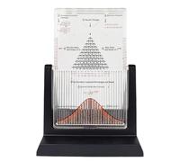 XCSCUK Tableau Galton de Bureau, modèle de démonstration de probabilité, avec Courbe en Cloche, Outil d'enseignement de Laboratoire de Physique, pour la Physique et l'éducation