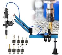 XCSCUK Taraudeuse pneumatique M3-M12, Outil de taraudage pneumatique de Type Universel, Bras Flexible de taraudeuse pneumatique Angle de 360 degrés