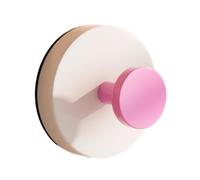 XCSDEW Crochets Ronds En PP, Adhésifs Muraux, Installation Par Ventouse, Adaptés À Une Utilisation Derrière Les Portes(Color2,3-pack)