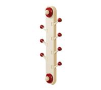 XCSDEW Crochets Rotatifs À 7 Rangées, Adhésifs Muraux, Montage Par Ventouse, Adaptés Une Utilisation Derrière Les Portes(Color1)