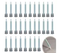 XCSJ 30 Pcs Buses De Mélange Époxy Pour Pistolet à Colle Ab De 50 Ml - Rapport d'Application 1:1Tube De Mélange Ab Tube Mélange Statique Pour Mélange d'Agitation Réorganisation d'Écoulement Tuyau