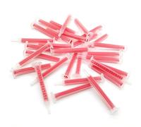 XCSJ 30PCs Buses De Mélange Tube De Mélange Ab Pistolet Adhésif 1:1/2:1 Colle Bi-Composant