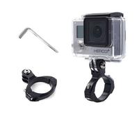 XCSOURCE® Adaptateur de fixation sur guidon de vélo ou moto Noir et en aluminium Adaptateur de fixation sur guidon pour Gopro Hero 1 2 3 3+ OS39