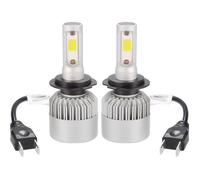 XCSOURCE Ampoule Lampe Halogène H7 8000LM 80W CREE LED Phare de voiture Ventilateur Intégré 6000K Blanc LD1033