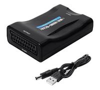 XCSOURCE Convertisseur HDMI vers péritel Adaptateur MHL HDMI vers SCART HD soutien NTSC PAL pour SKY HD Blu Ray APPLE TV DVD PS3