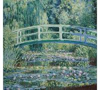 XCSQTYMY Peinture par numéro Kits Claude Monet-Le pont japonais (L’étang aux nénuphars) Cadeau de Peinture à l'huile de Toile numérique Bricolage pour Enfants étudiants