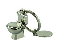 Xcsskg 1 Mini Porte-clés - Pendentif Chaise de Toilettes 3D