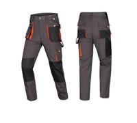 XCTDSVAH Pantalon De Travail Homme Pantalons et hauts de travail multi-poches à grande taille, usine réparation automobile(Color1,XX-Large)