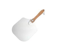XCTDSVAH Pelle Pizza Pelle à pizza pliable en aluminium avec manche bois et transfert amovible, grand outil de cuisson for gâteaux