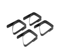 XCTDSVAH Pince Nappe 4pcs Large Table Cloth Cover Clips Stainless Steel Triangular Anti Slip Tablecloth Holder Clamps 5 * 4cm for Hold The