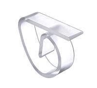 XCTDSVAH Pince Nappe 4pcs/lot Clear Plastic Tablecloth Clips Table Cover Holder Clamps for Party Wedding