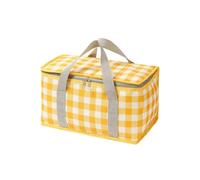 XCTDSVAH Sac Isotherme Repas Sac de pique-nique grande capacité, panier Camping isolé, glacière voyage Portable for la nourriture 1 pièce(Yellow)