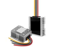 XCTXOKPVM Convertisseur DC vers DC 9-36 V 12 V 24 V vers DC 12 V 10 A en aluminium L Boost Buck Régulateur de tension Step Up Down Alimentation