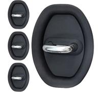 XCUNMMB 4 Pièces Protection en Silicone pour Serrure pour BMW X1 2016-2022 2023 2024 2025, Couverture des Serrures De Porte Amortisseur Protecteur de Serrure